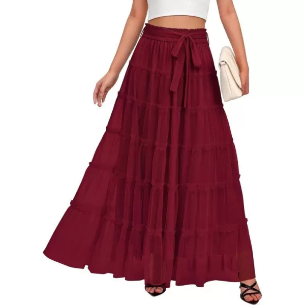 Solid Wine Red