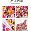 imageBTFBM 2025 Summer One Shoulder Dresses for Women Casual Sleeveless High Waist Floral Flowy Smocked Boho Beach Maxi DressFloral White Purple