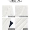 imageBTFBM Women Casual Summer Smocked Dresses 2025 Crew Neck Puff Short Sleeve Empire Waist ALine Beach Vacation Mini DressWhite