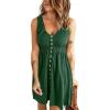 Buttons Dark Green