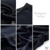 imageBTFBM Womens 2025 Summer Casual Beach Dresses Crew Neck Short Sleeve Wrap Party Club Mini Ruched Bodycon T Shirt DressNavy