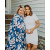 imageBTFBM Womens 2025 Summer Casual Beach Dresses Crew Neck Short Sleeve Wrap Party Club Mini Ruched Bodycon T Shirt DressWhite