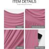 imageBTFBM Women 2025 Summer Sleeveless Ruched Maxi Dresses Boat Neck High Waist Wedding Guest Cocktail Tank Dress PocketsPink