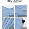 imageBTFBM Women 2025 Summer Sleeveless Ruched Maxi Dresses Boat Neck High Waist Wedding Guest Cocktail Tank Dress PocketsSky Blue