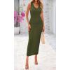 imageBTFBM Crochet Swimsuit Coverup for Women Summer Spring 2025 Swimwear Bathing Suit Cover Up Beach Dress Vacation OutfitsArmy Green