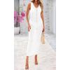 imageBTFBM Crochet Swimsuit Coverup for Women Summer Spring 2025 Swimwear Bathing Suit Cover Up Beach Dress Vacation OutfitsWhite