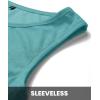 imageBTFBM Women 2025 Summer Sleeveless Tank Dresses Crew Neck Slim Fit Short Casual Ruched Bodycon Party Club Mini DressLake Blue