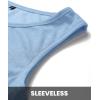 imageBTFBM Women 2025 Summer Sleeveless Tank Dresses Crew Neck Slim Fit Short Casual Ruched Bodycon Party Club Mini DressLight Blue