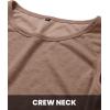imageBTFBM Women 2025 Summer Sleeveless Tank Dresses Crew Neck Slim Fit Short Casual Ruched Bodycon Party Club Mini DressLight Brown