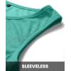 imageBTFBM Women 2025 Summer Sleeveless Tank Dresses Crew Neck Slim Fit Short Casual Ruched Bodycon Party Club Mini DressLight Green