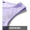imageBTFBM Women 2025 Summer Sleeveless Tank Dresses Crew Neck Slim Fit Short Casual Ruched Bodycon Party Club Mini DressLight Purple
