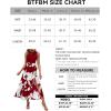 imageBTFBM Women Casual Sleeveless Summer Dresses 2025 Spring Crewneck Patchwork Boho Floral Ruffle Cocktail Party Midi DressBig Floral White Wine Red