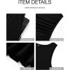 imageBTFBM Summer Maxi Dresses for Women 2025 Sleeveless Casual Ruched High Waisted Tank Long Sundress Flowy Beach DressBlack