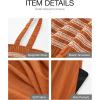 imageBTFBM Summer Midi Dresses for Women 2025 Sleeveless Square Neck Smocked Flowy Long Beach Vacation Sundress with PocketBrown Yellow