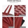 imageBTFBM Summer Midi Dresses for Women 2025 Sleeveless Square Neck Smocked Flowy Long Beach Vacation Sundress with PocketRust Red