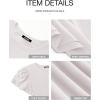 imageBTFBM Women Casual Summer Dresses 2025 Spring Crewneck Short Sleeve Tiered Flowy Boho Maxi Beach Vacation Dress PocketsWhite
