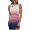 Tie Dye Pink White