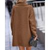 imageBTFBM Women 2025 Winter Faux Fur Coats Lapel Long Sleeve Fuzzy Fleece Outerwear Button Down Sherpa Jackets Fall OutfitsSolid Golden Camel
