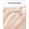 imageBTFBM 2025 Women Summer Spring Long Satin Skirt Silk Elegant High Waist Cocktail Party Wedding Flowy ALine Midi SkirtsSolid Beige
