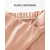 imageBTFBM 2025 Women Summer Spring Long Satin Skirt Silk Elegant High Waist Cocktail Party Wedding Flowy ALine Midi SkirtsSolid Champagne