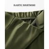 imageBTFBM 2025 Women Summer Spring Long Satin Skirt Silk Elegant High Waist Cocktail Party Wedding Flowy ALine Midi SkirtsSolid Light Army Green
