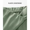 imageBTFBM 2025 Women Summer Spring Long Satin Skirt Silk Elegant High Waist Cocktail Party Wedding Flowy ALine Midi SkirtsSolid Light Green