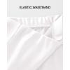 imageBTFBM 2025 Women Summer Spring Long Satin Skirt Silk Elegant High Waist Cocktail Party Wedding Flowy ALine Midi SkirtsSolid White