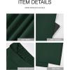 imageBTFBM Womens Wide Leg Pants Dressy Casual Elastic High Waisted Palazzo Business Lounge Trousers with PocketsSolid Dark Green