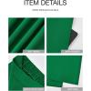 imageBTFBM Womens Wide Leg Pants Dressy Casual Elastic High Waisted Palazzo Business Lounge Trousers with PocketsSolid Green