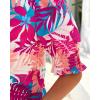 imageBTFBM Summer Blouses for Women Dressy Casual 2025 Spring Floral Boho Shirts V Neck Puff Short Sleeve Business Work TopsFloral Pink
