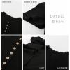 imageBTFBM Women 2025 Summer Henley Tunic Top V Neck Short Sleeve Button UP Solid Slim Fit Casual Ribbed Knit Shirt BlousesZgrey