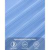 imageBTFBM Womens Casual Wide Leg Pants Summer Fall Clothes Pleated Elastic Waist Loose Palazzo Knit Trousers with PocketsSolid Light Blue