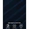imageBTFBM Womens Casual Wide Leg Pants Summer Fall Clothes Pleated Elastic Waist Loose Palazzo Knit Trousers with PocketsSolid Navy