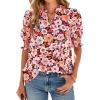 Floral Orange Pink