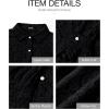 imageBTFBM Long Sleeve Lace Blouses for Women 2025 Spring Dressy Casual Button Down Shirts Date Night Outfit Club Party TopsBlack
