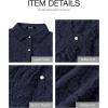 imageBTFBM Long Sleeve Lace Blouses for Women 2025 Spring Dressy Casual Button Down Shirts Date Night Outfit Club Party TopsNavy