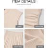imageBTFBM Women Two Piece Skirt Set Summer 2025 Casual Vacation Crew Neck Short Sleeve Cropped Top Elastic Waist Midi SkirtsSolid Beige