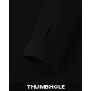 imageBTFBM Womens Casual Long Sleeve Tops Spring Fall 2025 Crew Neck Workout Shirt Stretchy Slim Fit Basic Y2K Going Out TopBlack