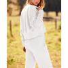 imageBTFBM 3 Piece Outfits Casual Knit Matching Sets Spring Summer Clothes Cardigan Cropped Tank Tops Wide Leg Pant TracksuitSolid White