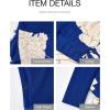 imageBTFBM Womens Floral Maxi Dress 2025 Spring Fall Casual Crewneck Long Sleeve Ruffle Flowy Cocktail Wedding Guest DressesWhite Floral Bright Blue