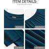 imageBTFBM Womens Spring Fashion 2025 Long Sleeve Boat Neck Mini Dress Slim Fit Party Club Short Tight Basic Bodycon DressesDark Blue