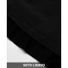 imageBTFBM Women Casual Summer Spring Dresses 2025 Tie Neck Long Sleeve High Waist Tiered Ruffle Aline Swing Tunic Mini DressLong Sleeve Black
