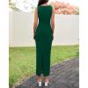 imageBTFBM Formal Wedding Guest Dresses for Women Summer 2025 Sleeveless Ruched Bodycon Mesh Elegant Maxi Cocktail DressGreen