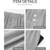 imageBTFBM Striped Boxer Shorts for Women 2025 Summer Elastic Waist Y2k Vacation Beach Bottoms Lounge Sleep Pj Pajama ShortsBlack White