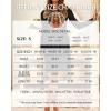 imageBTFBM Women 2025 Casual Button Down Summer Fall Dresses Long Sleeve Crew Neck Solid High Waist Short Tunic Mini DressLong Sleeve Black