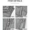 imageBTFBM Long Puffer Vest Women Quilted Hooded Button Down Zip Up Sleeveless Vests Outerwear Padded Jacket Fall Winter CoatGrey