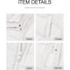 imageBTFBM Long Puffer Vest Women Quilted Hooded Button Down Zip Up Sleeveless Vests Outerwear Padded Jacket Fall Winter CoatWhite