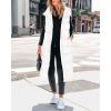 imageBTFBM Long Puffer Vest Women Quilted Hooded Button Down Zip Up Sleeveless Vests Outerwear Padded Jacket Fall Winter CoatWhite