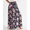imageBTFBM Women Casual High Waist Wide Leg Pants Summer Floral Solid Long Palazzo Pants Lounge Beach Trousers with PocketPrint Navy Pink