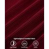 imageBTFBM Womens Casual Wide Leg Pants Summer Fall Clothes Pleated Elastic Waist Loose Palazzo Knit Trousers with PocketsWine Red